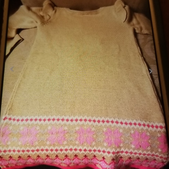 GYMBOREE WINTER STAR HEN SWEATER DRESS - Picture 7 of 8